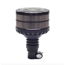 Tinted Glass 16 Led Mast (Flexible) Beacon Warning Light Orange